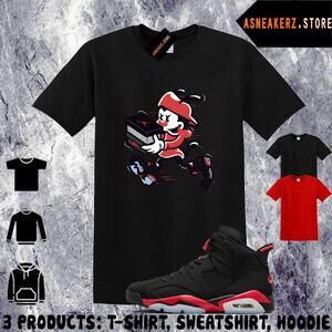 Tee Shirt Matching Aj 6 Infrared Salesman 2026 To Match Double Up Wakko